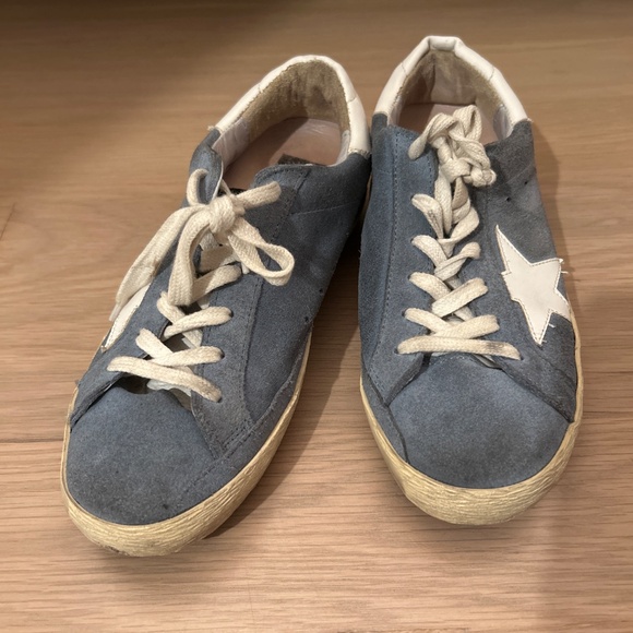 Golden Goose Blue Suede Sneaker size 36/6 - Picture 7 of 7